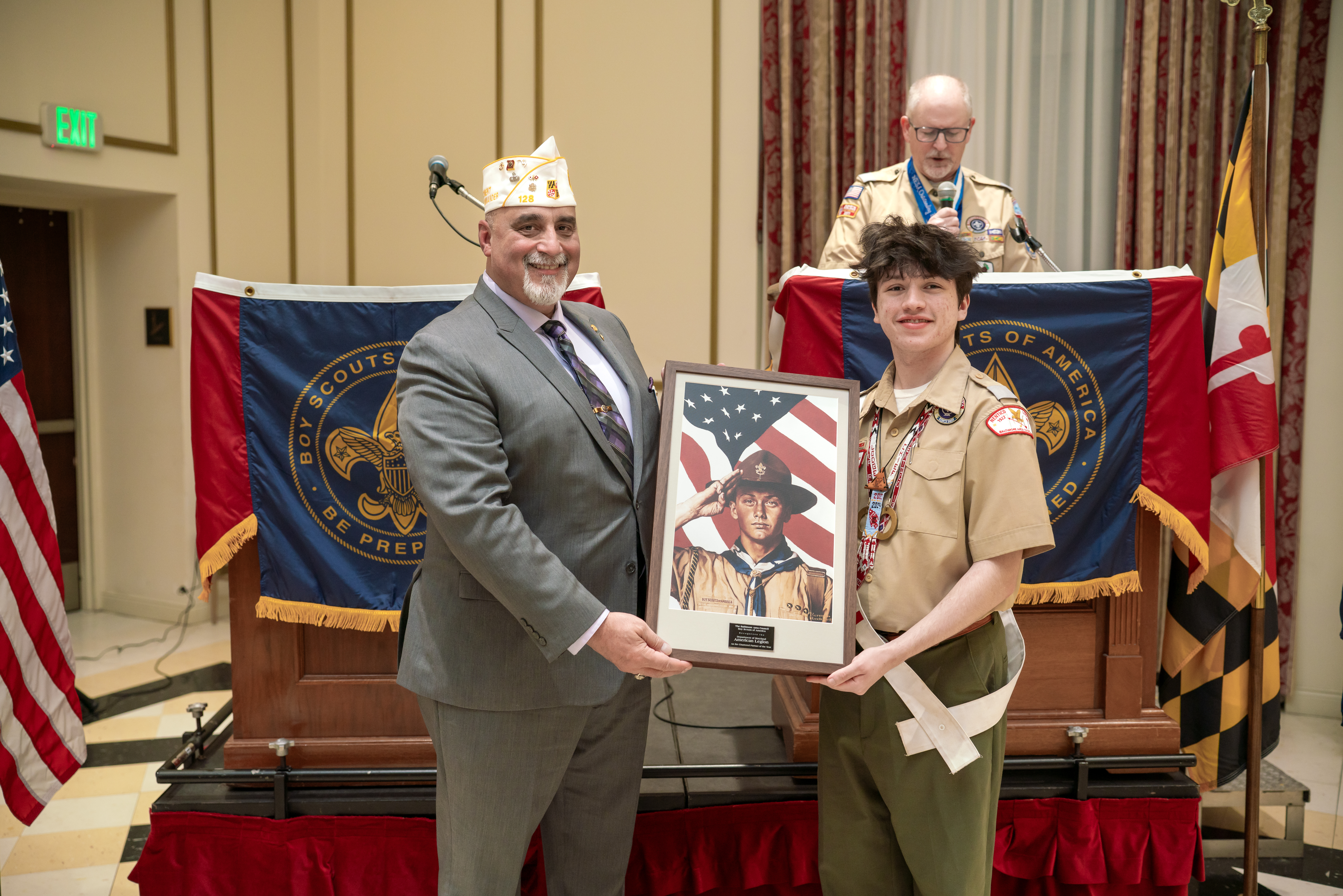 Chartered Partner of the Year Awardees - The Maryland Department of the American Legion